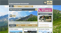Desktop Screenshot of goed-hotels.at
